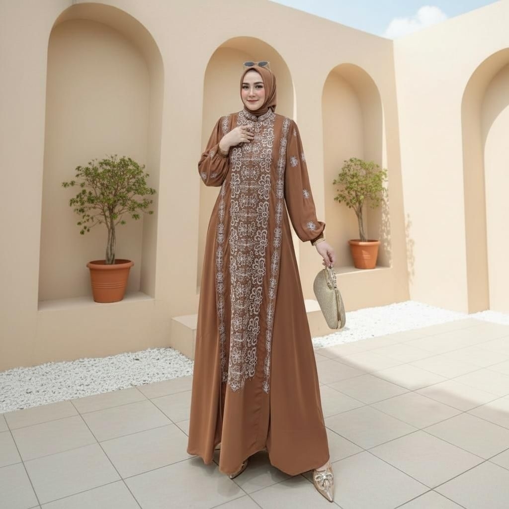 rp_store.id DRESS SET HIJAB MUSLIM SABRINA TRENDING 2K26/2K27 // GAMIS CERUTY BABYDOLL PREMIUM