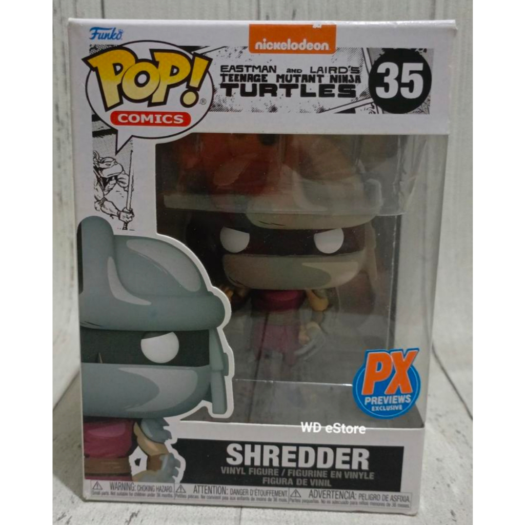 Figure Funko Pop Comics Teenage Mutant Ninja Turtle, Shredder