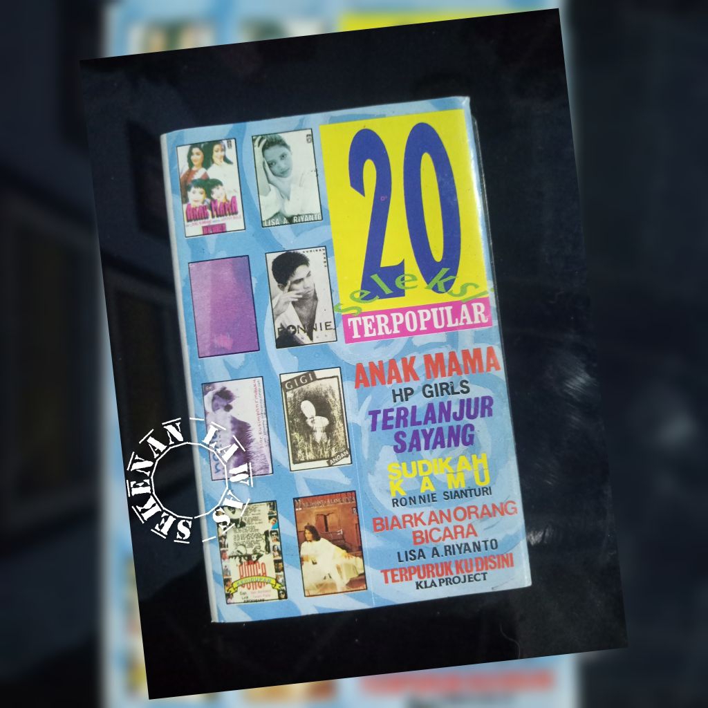 Kaset 20 Seleksi Terpopuler (Bagus) / Kla Project, Lavenia, Nini Carlina dkk