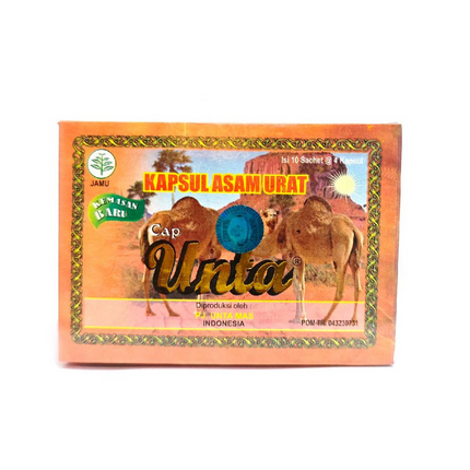Kapsul Asam Urat Cap Unta Original