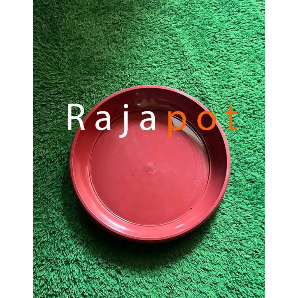 Tatakan Pot 35cm Merah Bata