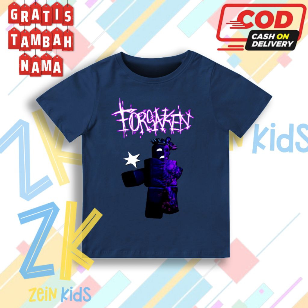Kaos Anak Forsaken Noli - Baju Anak Forsaken Noli - Fashion Anak Forsaken Noli
