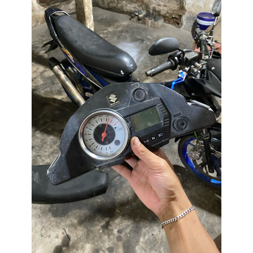 spidometer satria fu facelift