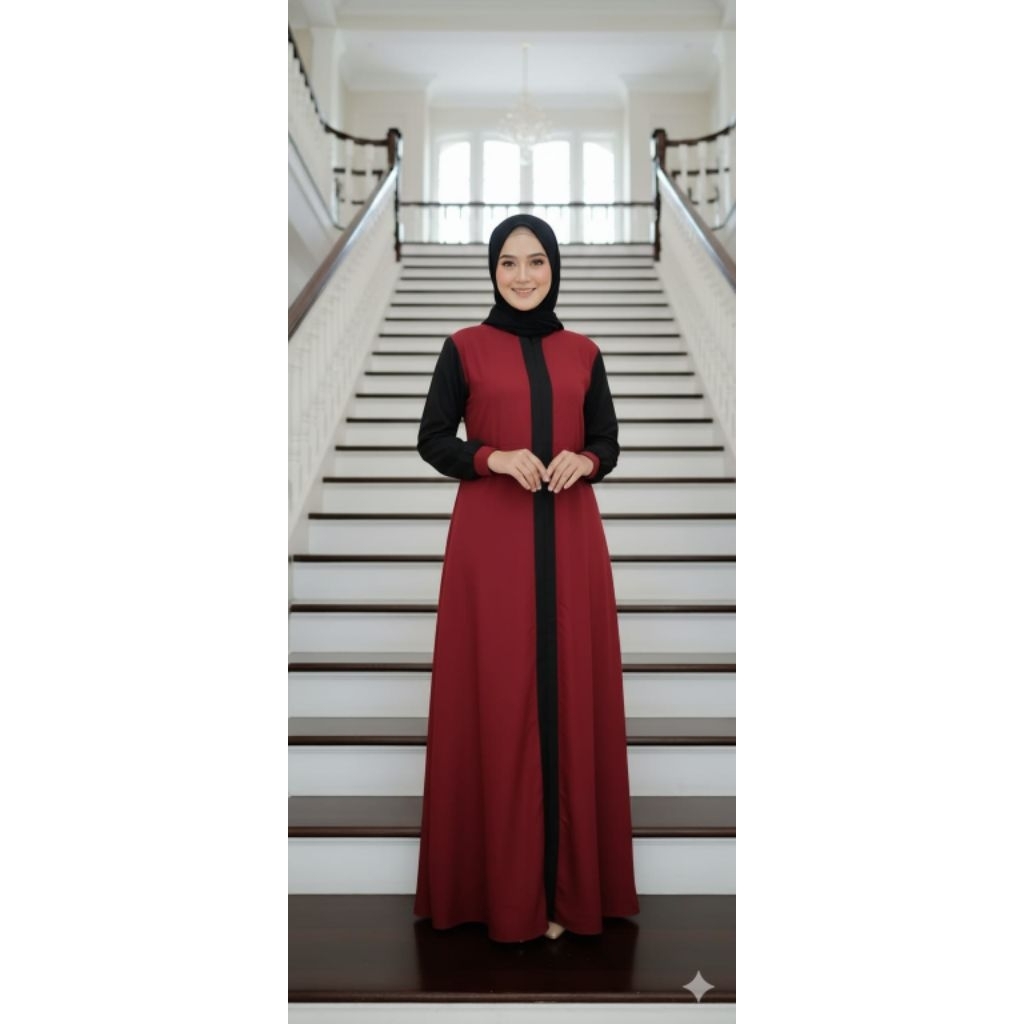 Gamis safira wolfies dewasa baru