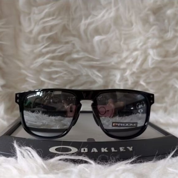 Kacamata Original Oakley Holbrook R Polished Black w/ Prizm Black Polarized 009379 06