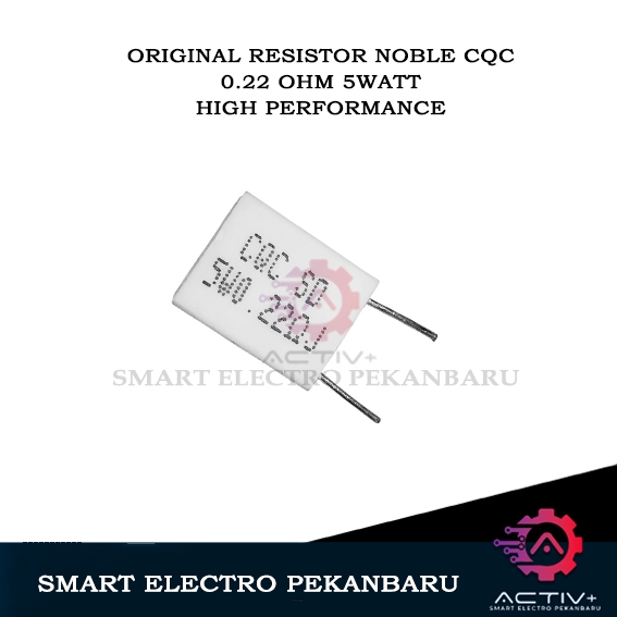 ORIGINAL RESISTOR BPR 5WATT 0.22 OHM RESISTOR NOBLE 5 WATT 0.22OHM RESISTOR GEPENG 5W 0R22Ohm 5 W 0,