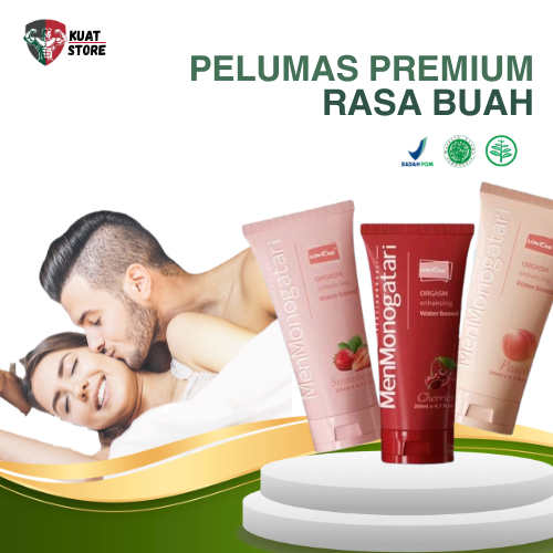 Pelumas / Pelicin Love Monogatari Silk Touch Water Based Lubricant 200ml