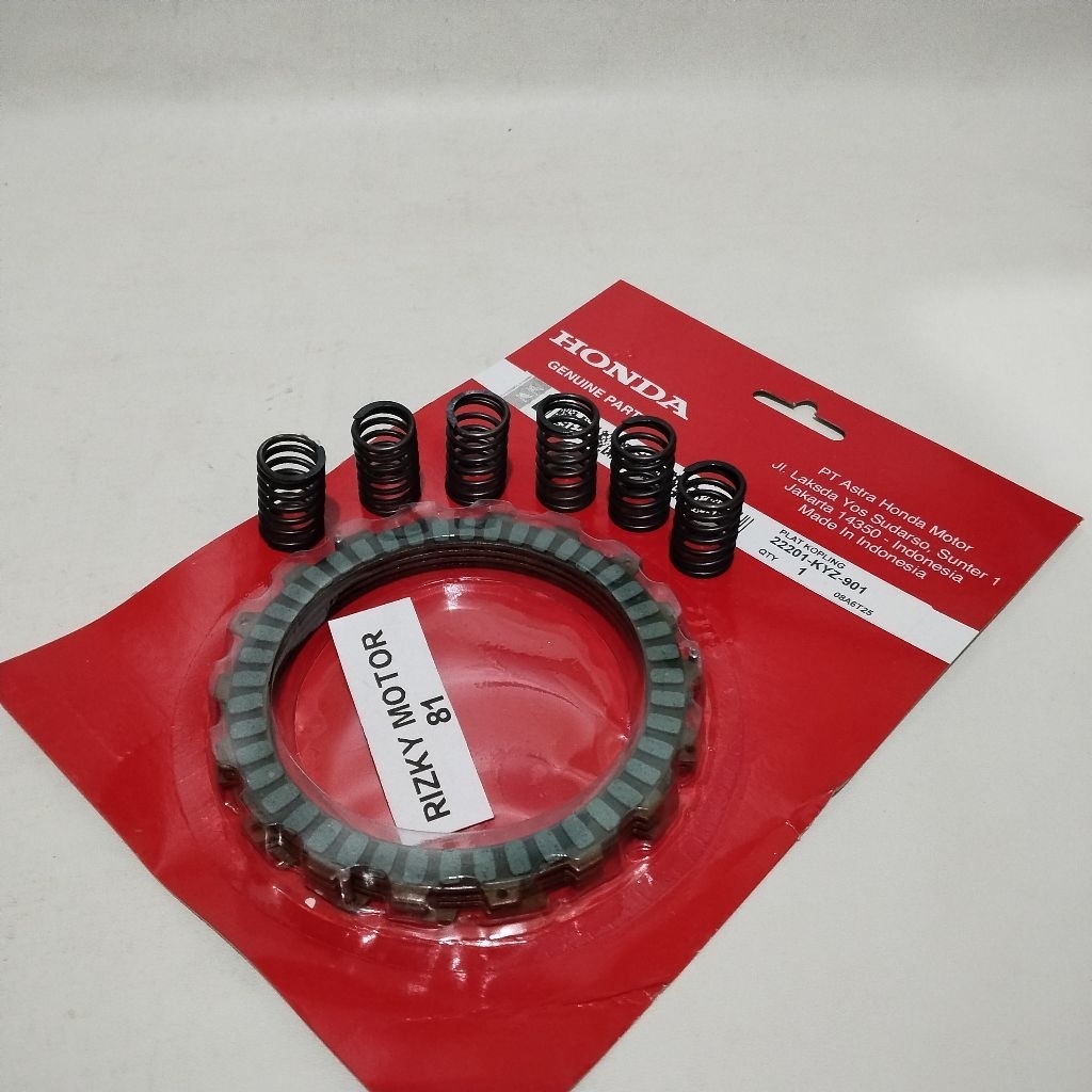 KAMPAS KOPLING+PER KOPLING HONDA HELMIN (KYZ)