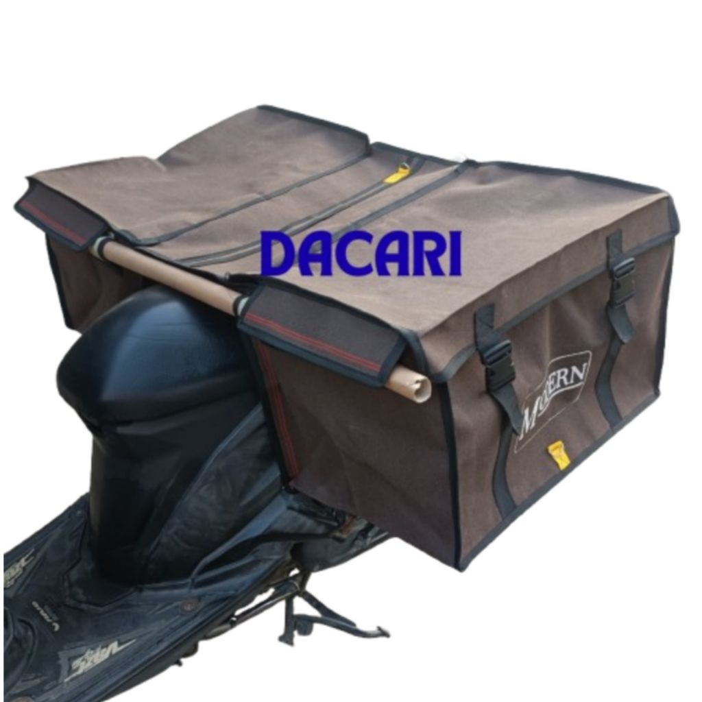 Tas Obrok Motor Kurir Barang Kuat Kanvas Modern