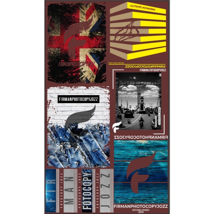 Cetak DTF Meteran Murah / Print DTF Meteran / Sablon Digital