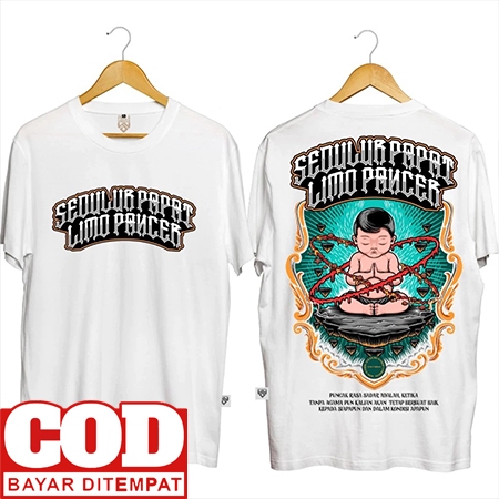 Kaos sedulur papat limo pancer / kaos distro tema jawa