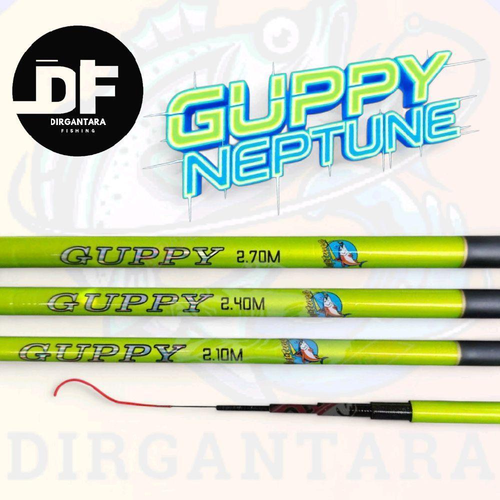 Joran Tegek Guppy Neptuna Ruas Pendek 40cm