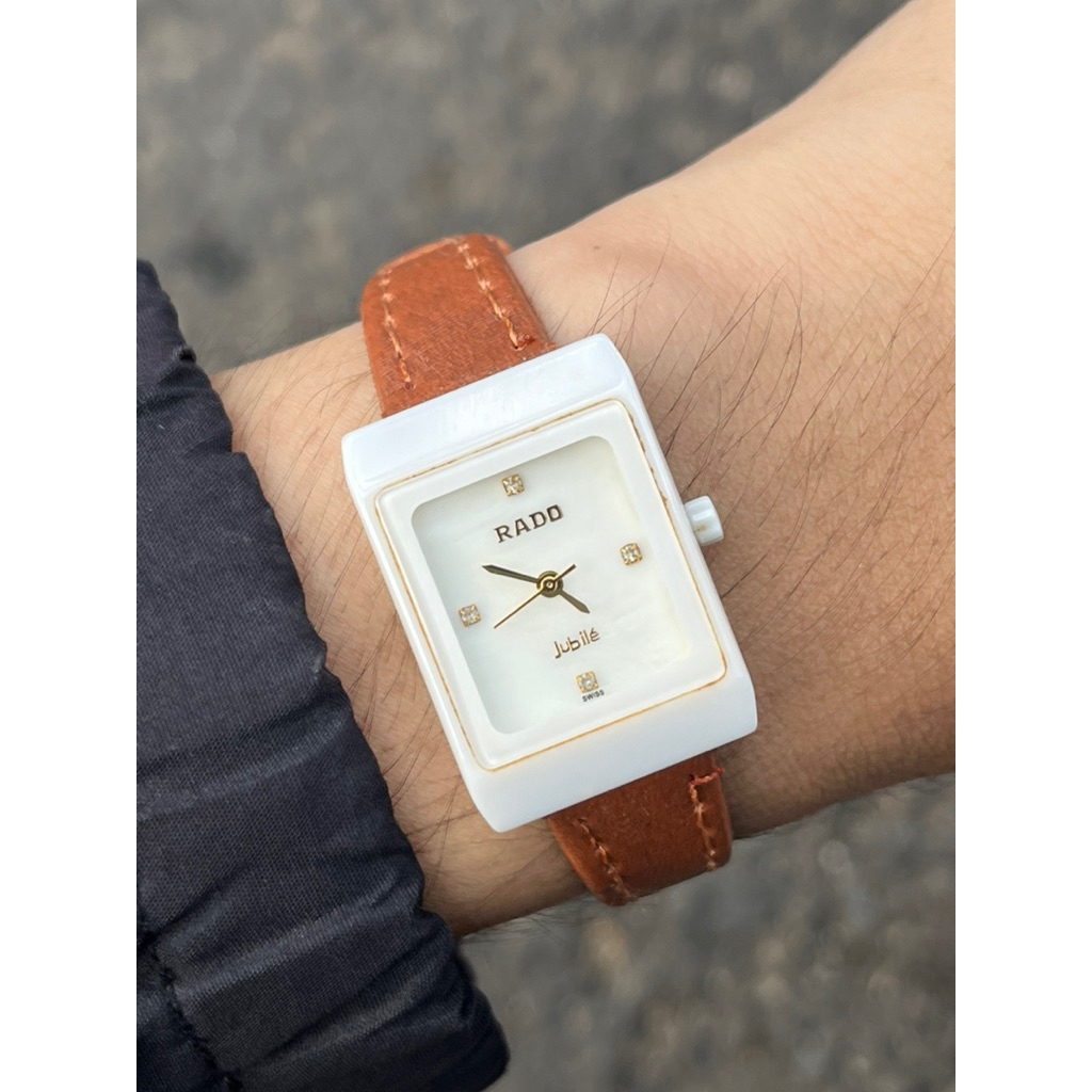 Jam Tangan Rado Tank Kotak Vintage Unik Murah Rare Jadul