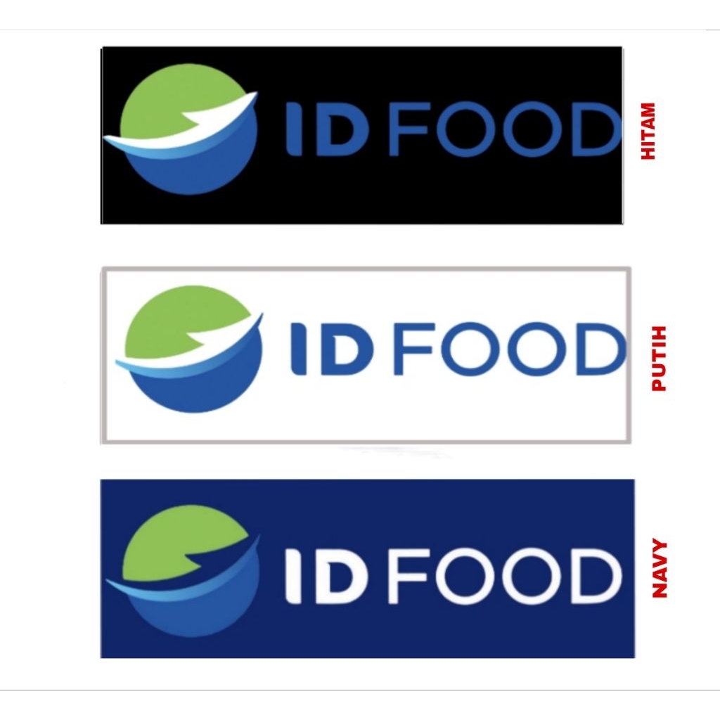 LOGO ID FOOD, BORDIR ID FOOD,EMBLEM DANANTARA,BADGE ID FOOD terbaru