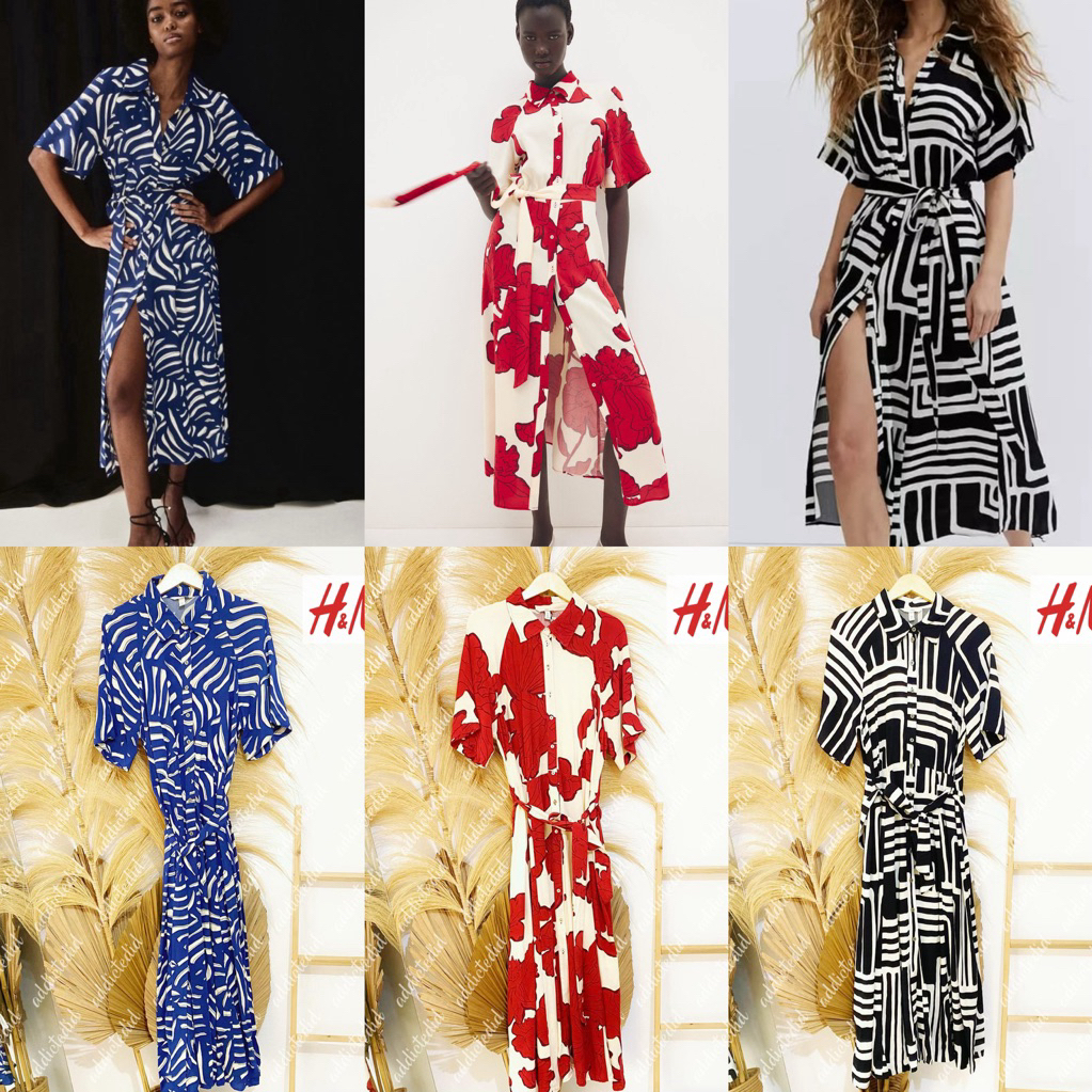 HNM MIDI DRESS WITH BELT