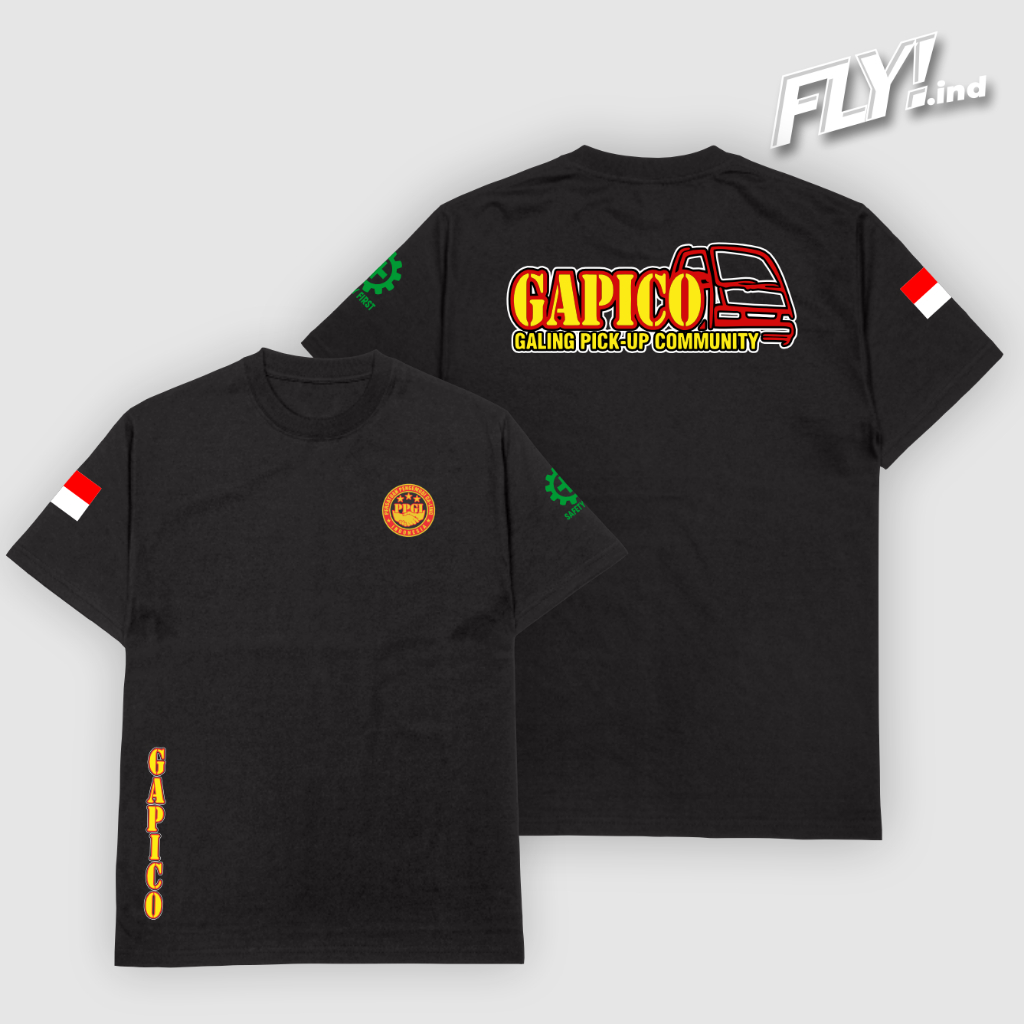Ga-ling Gapico T-shirts, Pick-Up T-shirts, Community T-shirts, Car T-shirts, Distro T-shirts, Automo