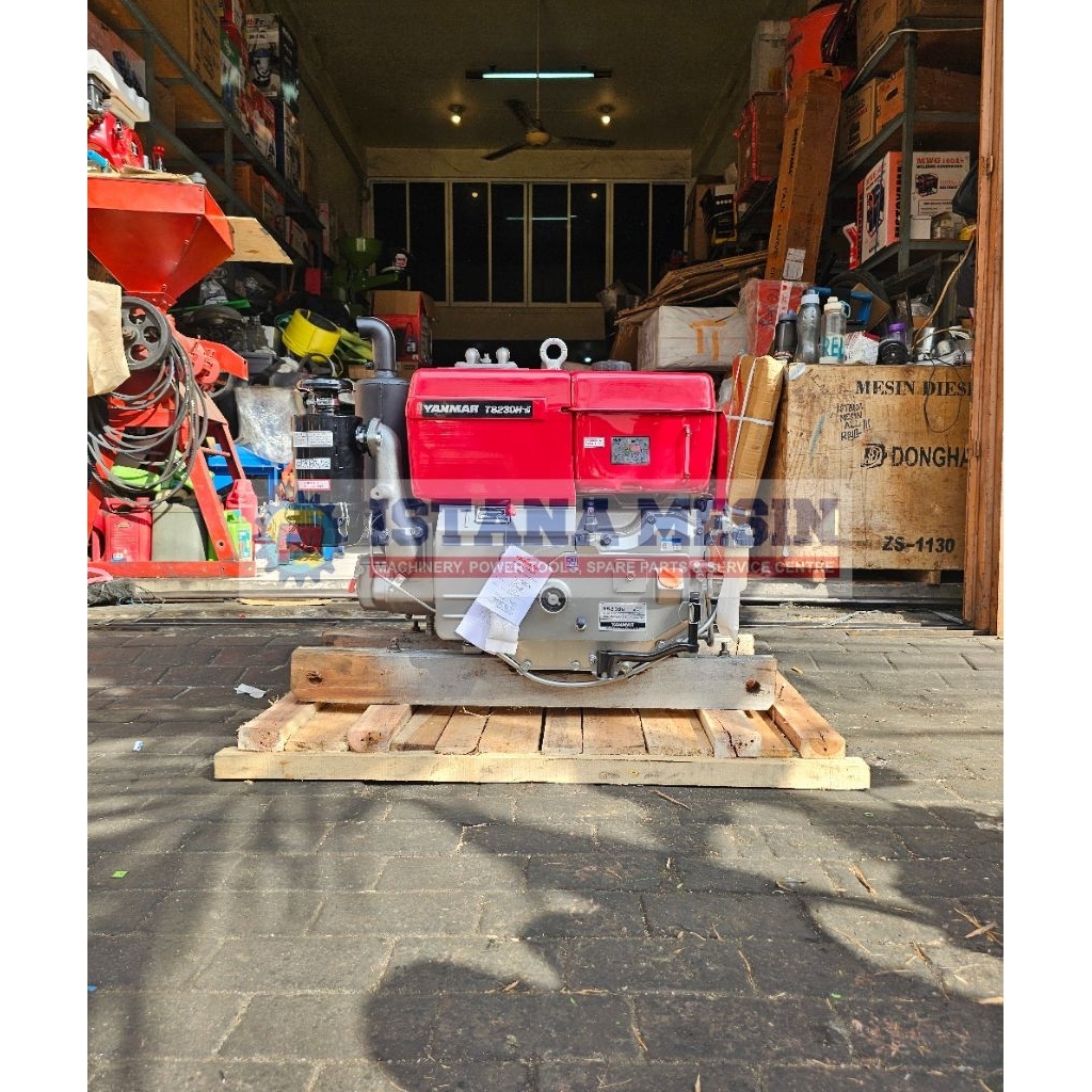 MESIN DIESEL PENGGERAK SERBAGUNA YANMAR 23PK TS 230H DI MESIN TARIK
