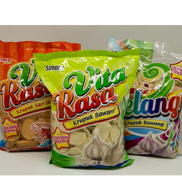 Kerupuk Vita Rasa 5 kg Snack Ringan Lezat / krupuk vitarasa 5000gr MENTAH ( TANPA JEMUR )