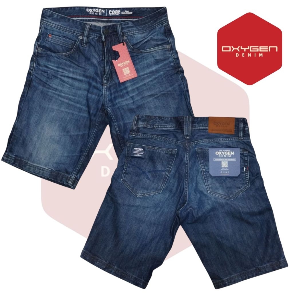 CELANA JEANS PENDEK OXYGEN ORIGINAL