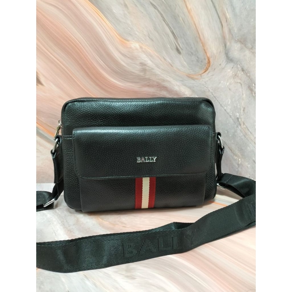 Tas selempang messenger branded bl0830 tas pria kulit import