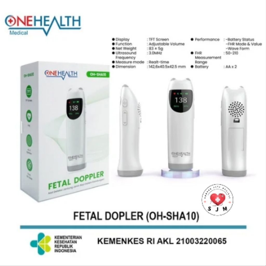 Onehealth Fetal Doppler OH-SHA10 / Fetal Doppler Onehealth
