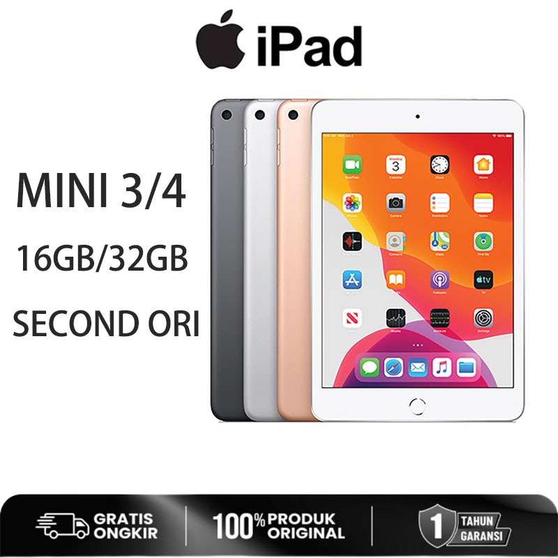 COD APPLE  Ipad Mini 4 5 Wifi Only 7.9 Inch A7 Wifi Only Kondisi Mulus  SECOND ORIGINAL