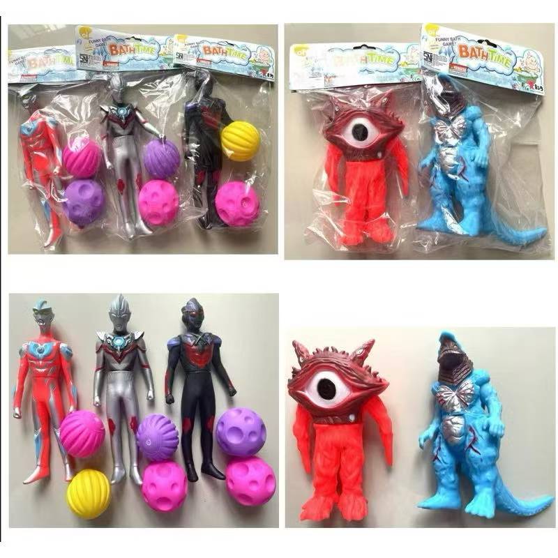 Mainan Karet Vinyl Monster / Ultraman / HY018-39