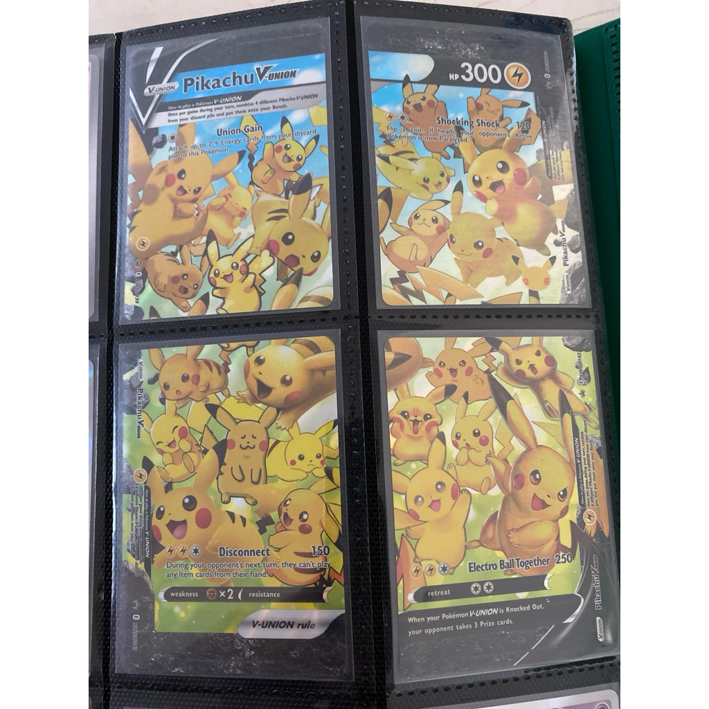 Kartu Pokemon English Pikachu V-Union