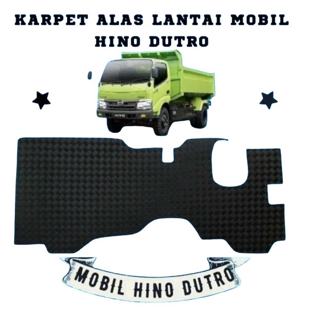 karpet truck Hino dutro toyota dyna kabin/ pelindung kabin hino