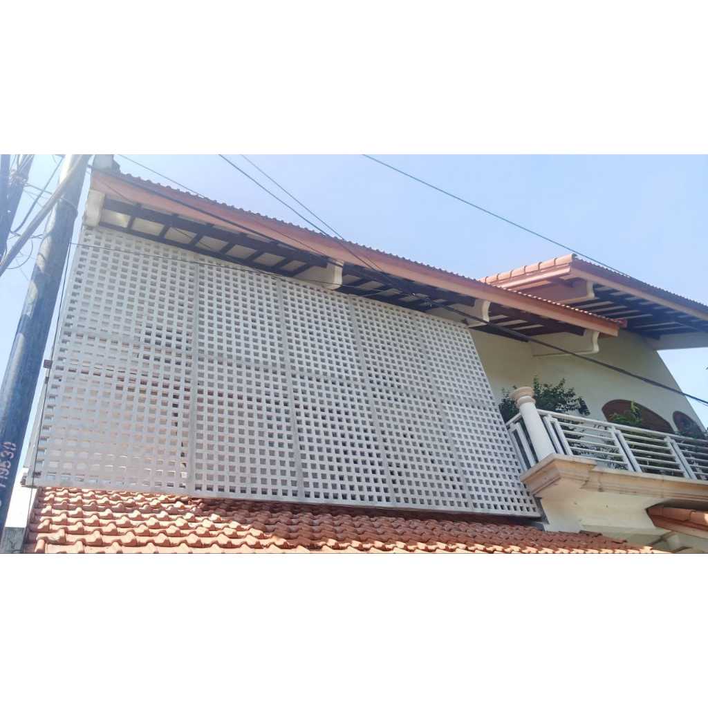 Partisi GRC Krawangan Modern untuk Rumah Bekasi