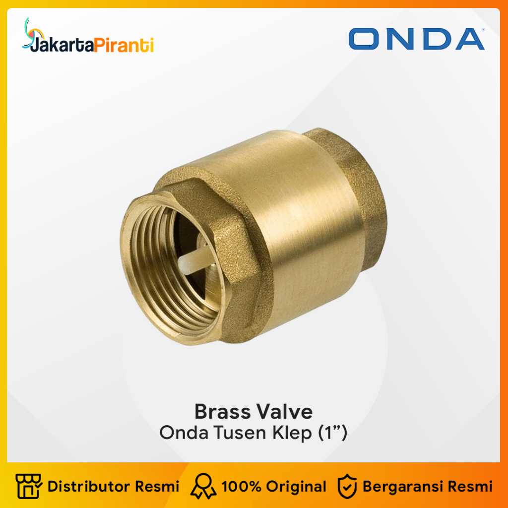 Onda Tusen Klep 1 Inch ONDA Kuningan