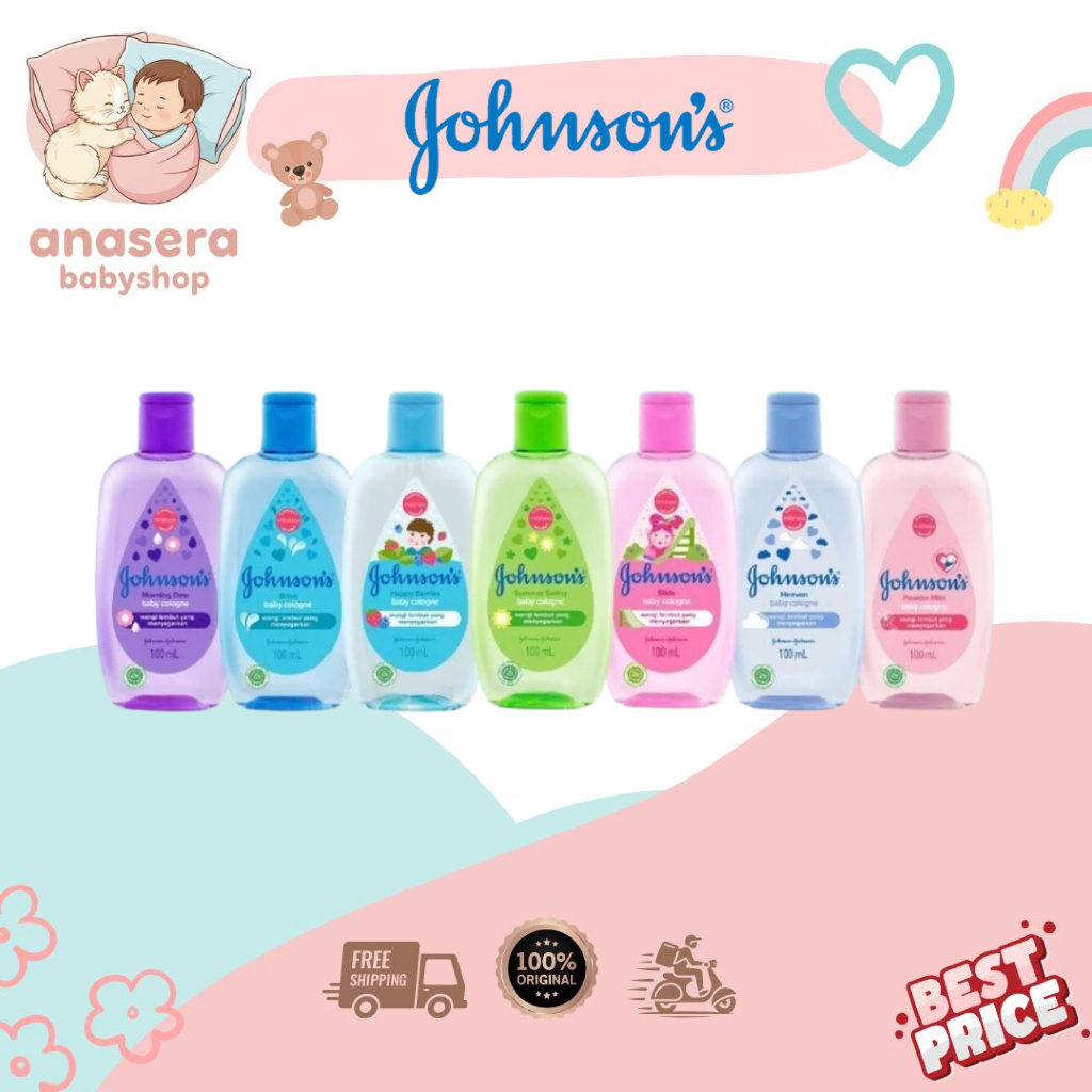 Johnson's Cologne Baby 100ml Series - Parfum Bayi