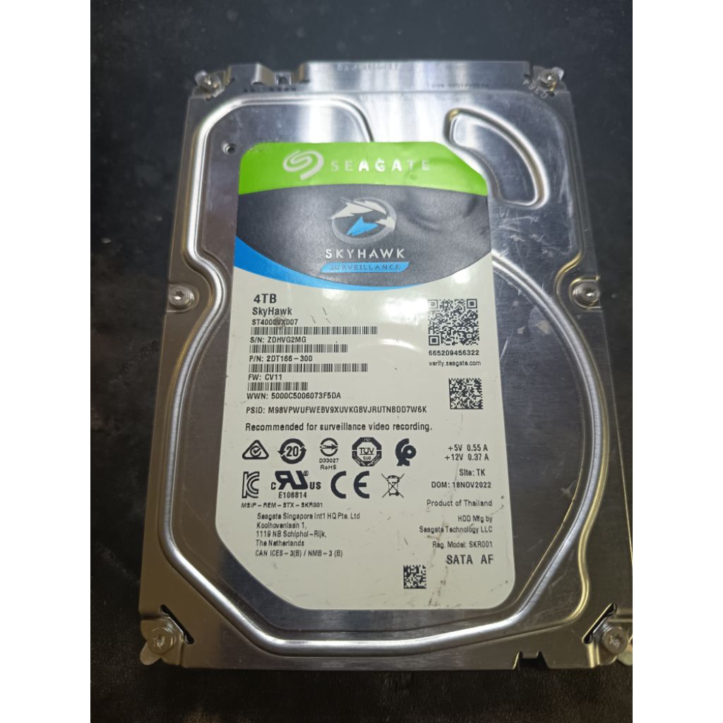 hardisk seagate 4tb internal