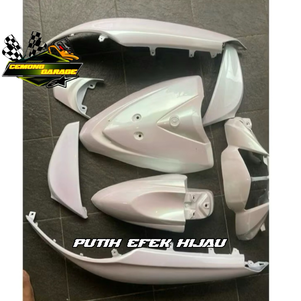 Cover body halus fullset sepeda motor mio j 2012-2014 warna custome