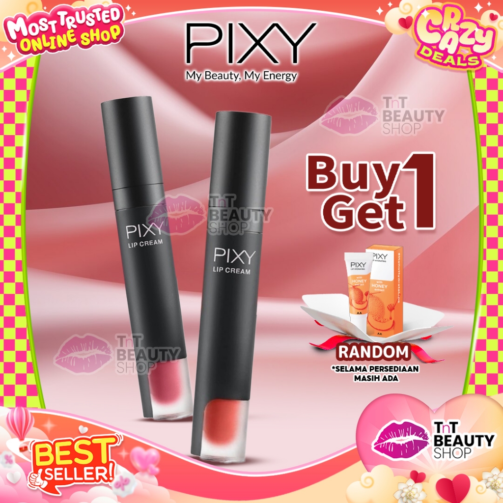 Pixy Lip Cream Matte | Lipstick Cair | Tnt Beauty Shop