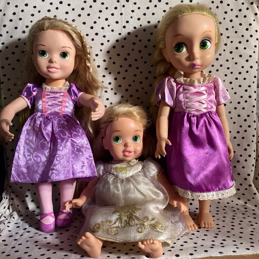 Doll Disney Princess Rapunzel Moana Aurora
