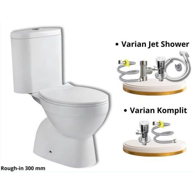 CLOSET DUDUK KIA RANEE/ MONOBLOK KIA RANEE TWO PIECE