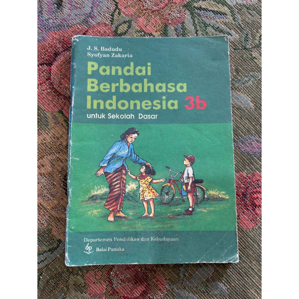 Buku Pandai Berbahasa Indonesia jilid 3b tahun 1993