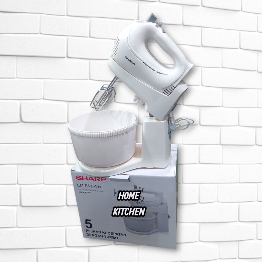 Mixer Com SHARP EHM -S53-WH/ Standing Mixer