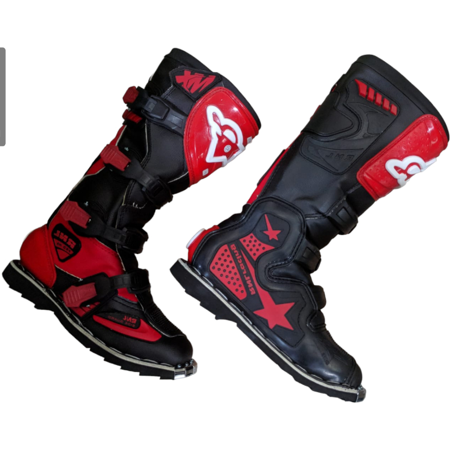 SEPATU TRAIL ADVENTURE TRABAS CROSS RNL 4 STRAPS / 4 GESPER BOOTS RNL ORI