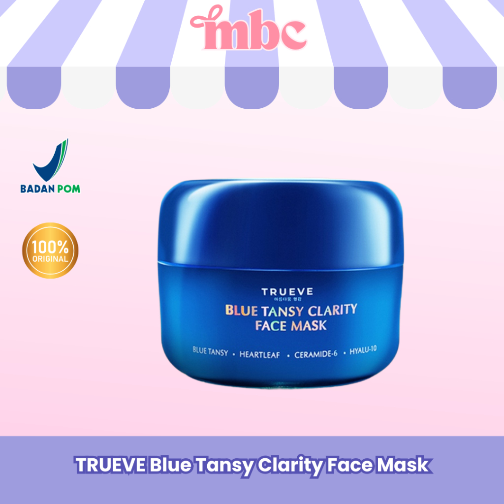 MBC Official - TRUEVE Blue Tansy Clarity Face Mask - Gel Mask