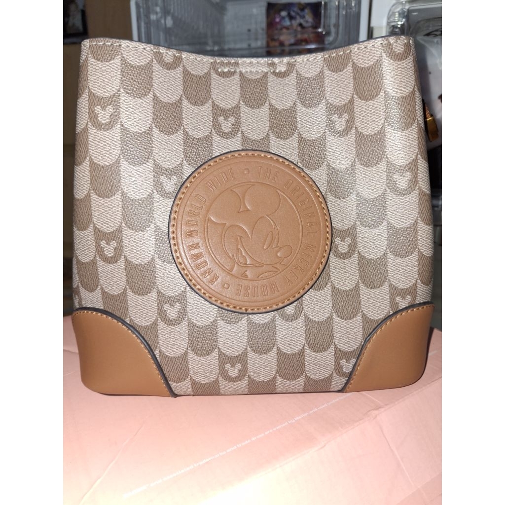 (Preloved) tas bucket original disney coklat