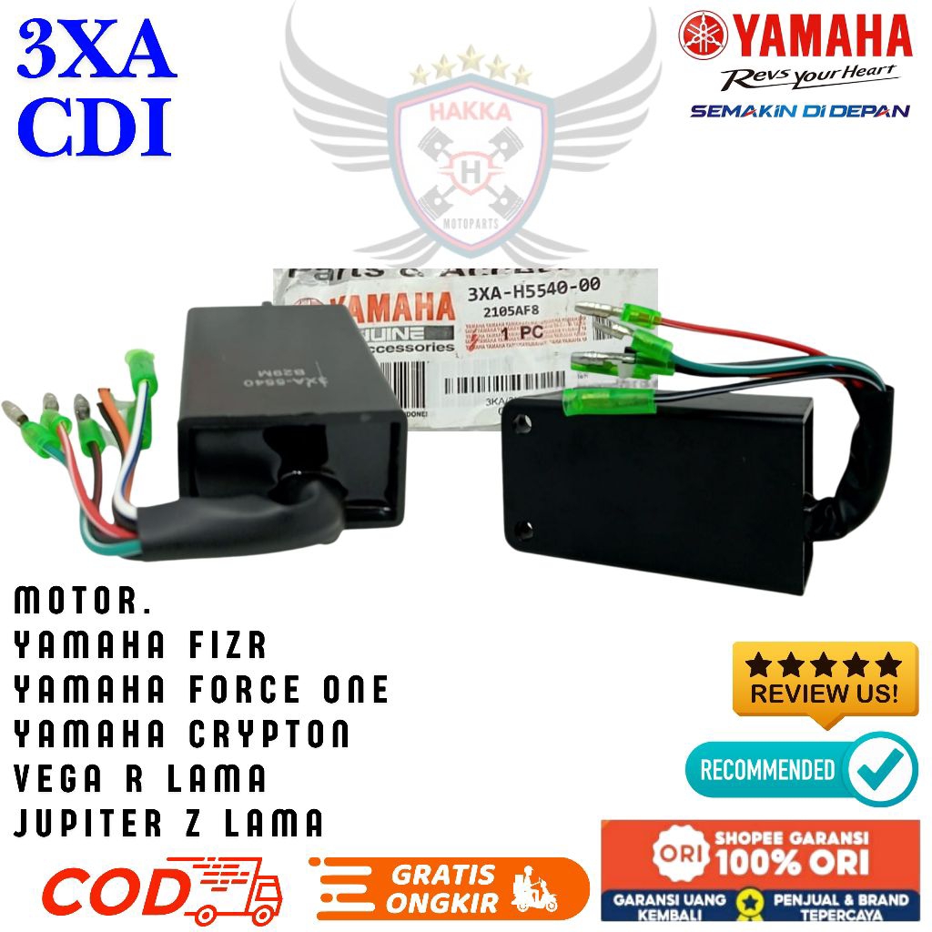 3XA ORIGINAL CDI YAMAHA FIZR,CDI YAMAHA FORCE 1,CDI YAMAHA VEGA R, CDI YAMAHA CRYPTON, CDI YAMAHA JU