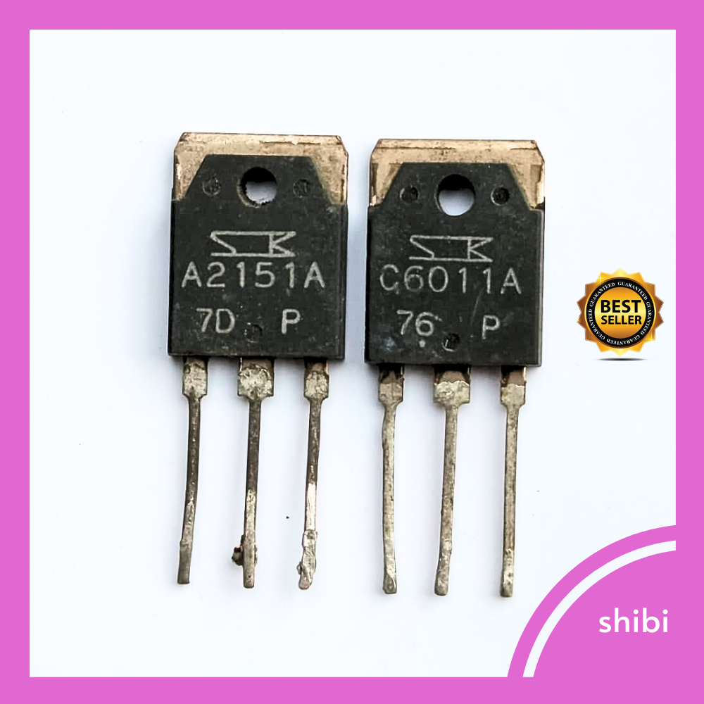 C6011 A2151 Sepasang Sanken Alegro  Transistor C 6011 A 2151 GARANSI