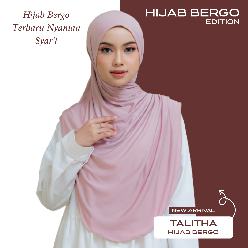 Zahra Hijab - TALITHA bergo premium ( hijab instan bergo )