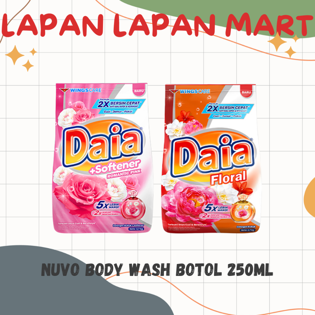 Daia Detergen Bubuk 2,7kg