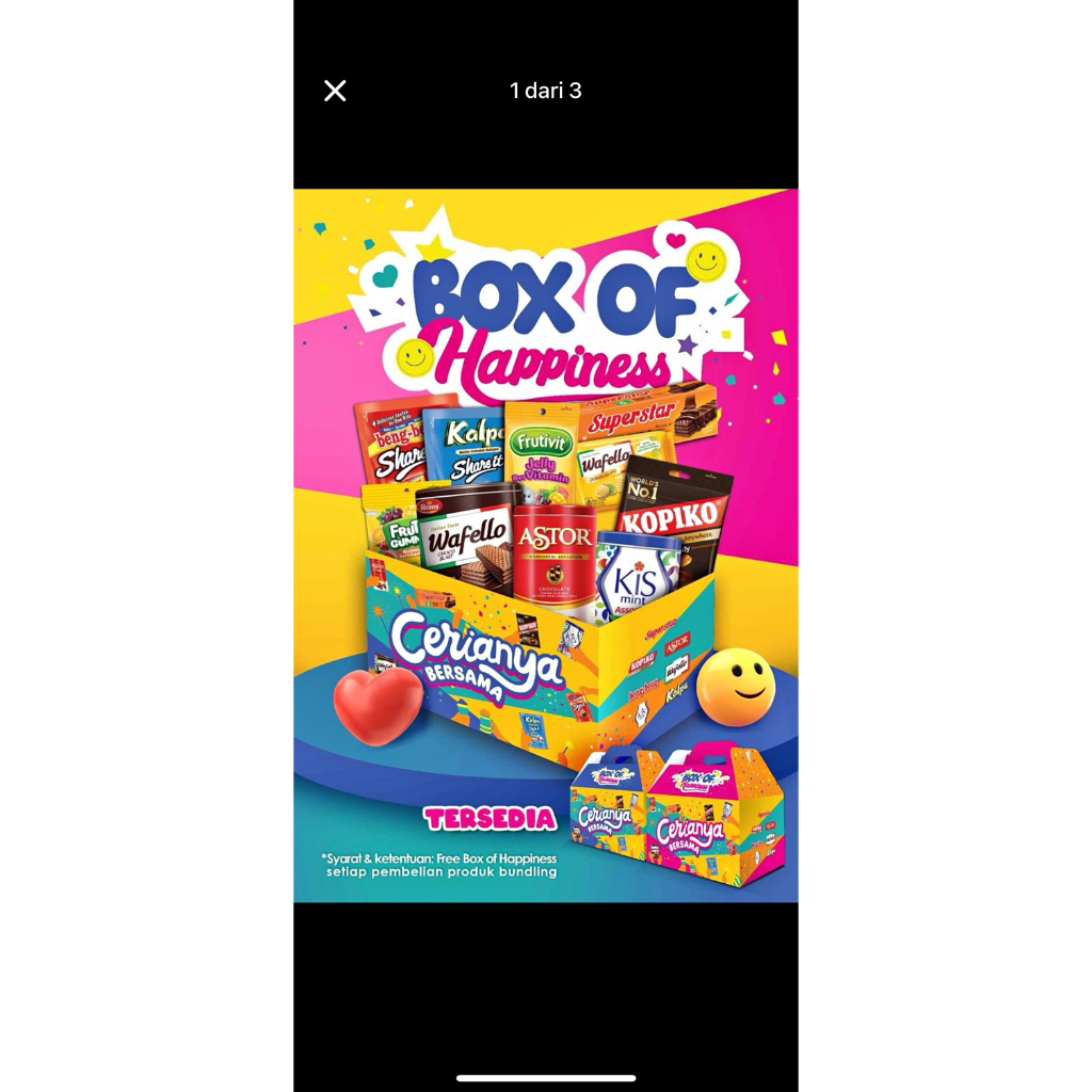 PAKET BOX MAYORA "Box of happiness" 2026