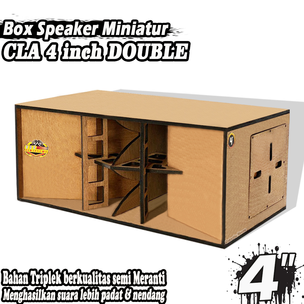 Box Speaker Miniatur CLA 4 INCH