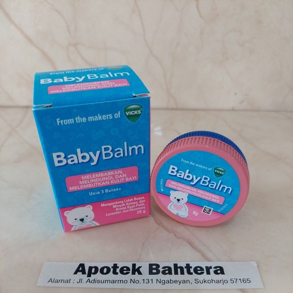 Vicks baby balm / balsem bayi batuk, pilek, masuk angin