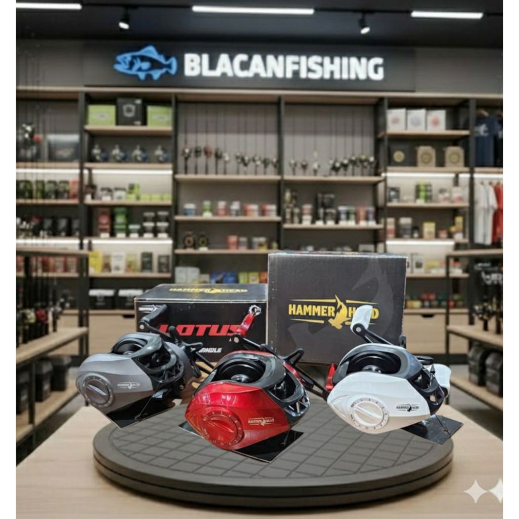 Reel BC hammerhead Lotus handle kiri